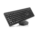 Комплект (клавиатура, мышь) REAL-EL Standard 504 Kit Black (EL123100037) - изображение 1