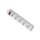 Сетевой фильтр питания Defender ES 3m 5 роз. white (99482) - изображение 2