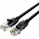 Патч-корд 1.5m UTP cat 6 RJ-45 flat black Vention (IBJBG) - изображение 1