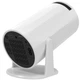 Проєктор H96 MAX X8 mini LED LCD HD 140AL 16:9 H713 1G/8G Android 11.0 HDMI WiFi BT білий (H96MAX_X8 mini) - изображение 4