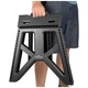 Стул складной Tribe Camp Chair High пластиковий black (T-EF-0002-black) - изображение 8