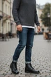 Мужские ботинки Jack & Jones 194620 44 Черный (2200005140512) - изображение 2