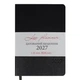 Щоденник діловий Leo Planner Velvet А5 датований 2027 м‘який чорний 368 сторінок (252722) - изображение 1