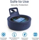 Аккумуляторная подставка GGMM синего цвета для Echo Dot 4th & 5th Generation пластиковая база для автономного питания смарт колонки на 7 часов - изображение 7