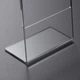 Подставка настольная HIIMIEI A5 Slant Table Stand L-образная с наклоном прозрачный акрил формат A5 для меню и рекламы в кафе рестораны офисы набор 6 шт - изображение 3