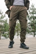 Мужские зимние штаны Softshell на флисе утепленные водостойкие Софтшелл Intruder 5XL Хаки - изображение 1