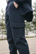 Чоловічі зимові штани Softshell на флісі утеплені водостійкі Софтшелл Intruder 5XL Темно Сині - зображення 7