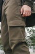 Мужские зимние штаны Softshell на флисе утепленные водостойкие Софтшелл Intruder 5XL Хаки - изображение 8