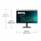 BENQ 27" 16:9 ips професійний рк монітор, 2560х1440, 6 0 Гц, 5 мс (GtG), 100% sRGB/REC. 709, kvm, hdr10, rd270q Black - зображення 6