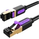 Патч-корд Cat.7 SFTP Patch Cable 10M Black Vention (ICDBL) - зображення 1