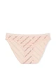 Хлопковые трусики бикини Victoria's Secret розовые с лого р. XS арт. 30572 - изображение 2