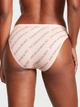 Хлопковые трусики бикини Victoria's Secret розовые с лого р. XS арт. 30572 - изображение 3