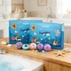 Набір бомбочок для ванни BATH BOMB GIFT, 12 шт., дитячі шипучі бомбочки із сюрпризом, морська тематика - зображення 7