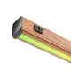 Портативна колонка Bluetooth HOCO DS56 Bamboo atmosphere light speaker 30W Brown - изображение 5