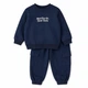 Детский теплый спортивный костюм (свитшот + брюки) для мальчика Zara 104-110 см Синий 82762 - изображение 1