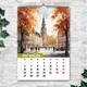 Календарь настенный перекидной "Города. Акварель" 13 листов формат А3 ENTERSTORE 42х29.7 см (ART 250191) - изображение 10