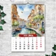Календарь настенный перекидной 2027. Города. Акварель. 13 листов ENTERSTORE 42х29.7 см (ART 250192) - изображение 8