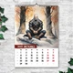 Календарь настенный перекидной Ведьмак акварель 13 листов ENTERSTORE 42х29.7 см (ART 250188) - изображение 12