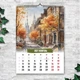 Календарь настенный перекидной "Города и природа. Акварель" 13 листов формат А3 ENTERSTORE 42х29.7 см (ART 250178) - изображение 11