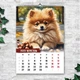 Календарь настенный перекидной ШПИЦ СОБАКА АКВАРЕЛЬ 13 ЛИСТОВ ENTERSTORE 42х29.7 см (ART 250154) - изображение 11
