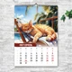 Календарь 2027 настенный перекидной КОТЫ 13 ЛИСТОВ ENTERSTORE 42х29.7 см (ART 250131) - изображение 9