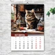 Календарь 2027 настенный перекидной КОТЫ 13 ЛИСТОВ ENTERSTORE 42х29.7 см (ART 250131) - изображение 11