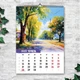 Календарь 2027 настенный перекидной пейзажи Импрессионизм 13 листов ENTERSTORE 42х29.7 см (ART 250205) - изображение 7