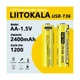 Аккумулятор AA, LiitoKala T36 1.5V, Type C разъем 2400mAh, ОРИГИНАЛ - изображение 1