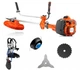 Мотокоса Husqvarna 545FR, головка Т45Х, диск Scarlett 200-22, ніж Multi 300/3, Balance X (9676379-04) - зображення 1