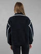 Женская демисезонная кофта из альпаки черная one size (117) - изображение 5
