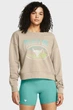 Жіночий бежевий світшот Pjt Rck HW Terry LS Q1 Under Armour L 1382705-203 - изображение 1