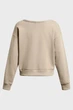 Жіночий бежевий світшот Pjt Rck HW Terry LS Q1 Under Armour L 1382705-203 - изображение 6