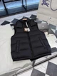 Мужская черная пуховая жилетка Burberry с капюшоном, гусиный пух 90% 3XL - изображение 2