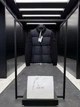 Мужская пуховая куртка Dior Oblique Диор черная с трикотажными рукавами, XL - изображение 2