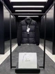 Мужская пуховая куртка Dior Oblique Диор черная с трикотажными рукавами, XL - изображение 3