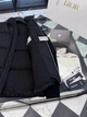 Мужская пуховая куртка Dior Oblique Диор черная с трикотажными рукавами, XL - изображение 13
