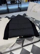 Мужская пуховая куртка Dior Oblique Диор черная с трикотажными рукавами, XL - изображение 14