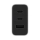 Сетевое зарядное устройство Xiaomi CUKTECH 65W GaN 2C1A (AD653CEU) Grey - изображение 2