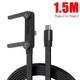 Кабель USB-C 240 Вт для быстрой зарядки со встроенной подставкой 10565 - изображение 2