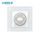 Bluetooth колонка LIVOLO белое матовое стекло - изображение 3