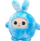 Інтерактивна м'яка іграшка MD17703 Розумний плюшевий вихованець AI Plush Friend BB1882F-89 блакитного кольору Інтерактивний друг з ШІ та LED-підсвіткою очей Підтримка трьох мов (UA/EN/RU) М'який навчальний робот для дітей від 3 років - зображення 2