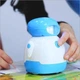 Интерактивный робот Edu-Toys программируемый белый голубой 33х33х11 5 см 1 49 кг - изображение 11