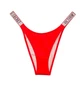 Жіночий купальник SHINE-TRIM пуш-ап Shine-Trim Brazalian Very Sexy Червоний 32B + XS - изображение 6