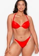 Жіночий купальник SHINE-TRIM пуш-ап Shine-Trim Brazalian Very Sexy Червоний 32B + XS - изображение 3
