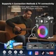 Портативная колонка HWWR S8-T Bluetooth 5.3 с 3 беспроводными микрофонами для вечеринок - изображение 4