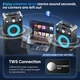 Портативная колонка HWWR S8-T Bluetooth 5.3 с 3 беспроводными микрофонами для вечеринок - изображение 5