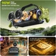 Портативная колонка W-KING Bluetooth 5.0 поддержка TWS 90 Вт - изображение 2