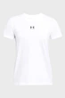 Жіноча біла футболка Campus Core Under Armour M 1383648-100 - изображение 3