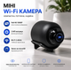 Мини Wi-Fi камера 1080P Full HD Удаленный просмотр Запись на microSD - изображение 1