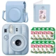 Набір камера Fujifilm Instax Mini 13 Frost Blue, Фотопапір 100шт, Чохол, Фотоальбом 64 фото Блакитний (Подарункове пакування) - изображение 1